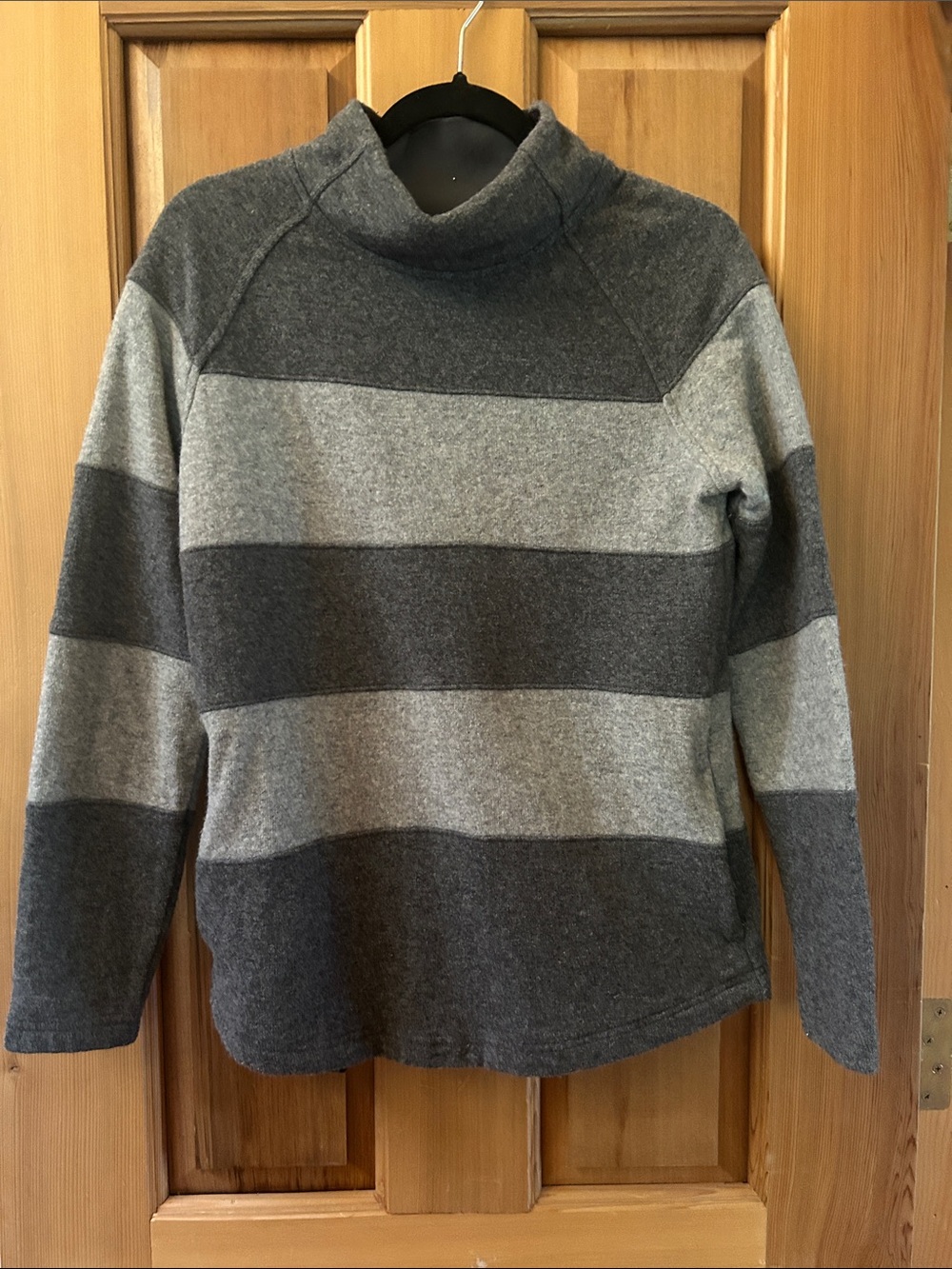 Prana Dark Gray Hugh Neck Pullover